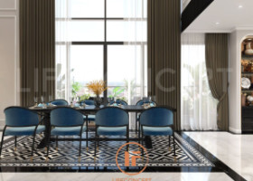 Thi công nội thất Aqua City phong cách Indochine | LIFECONCEPT