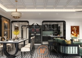 MẪU PHÒNG KHÁCH INDOCHINE NOVAWORLD HỒ TRÀM KHIẾN BIỆT THỰ 