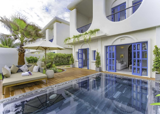 Santorini Beach Villa Phan Thiet | Villa Phong Cách Địa Trung Hải Sát Biển