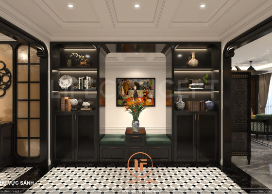 Tủ Rượu Sang Trọng Nội Thất Novaworld | Điểm Nhấn Đẳng Cấp Cho Biệt Thự Biển