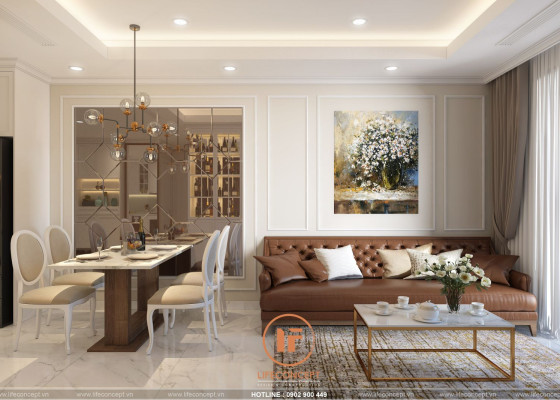 Thiết kế nội thất Aqua City phong cách Hiện đại | LIFECONCEPT