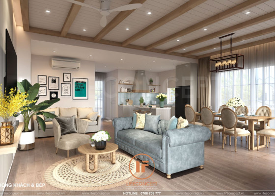 Nội thất Habana Island Hồ Tràm: giải pháp thiết kế, thi công và setup cho thuê