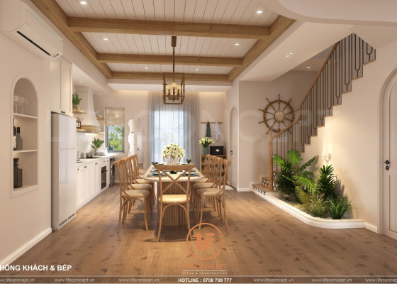 Biệt thự Novaworld: Mãn nhãn với nội thất Địa Trung Hải
