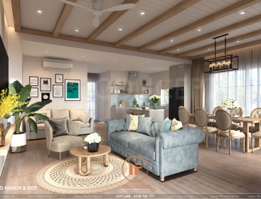 THIẾT KẾ NỘI THẤT BIỆT THỰ ĐƠN LẬP